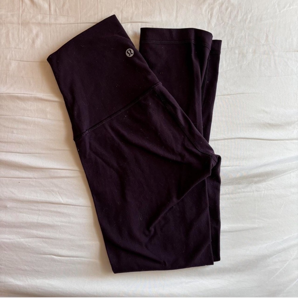 Lululemon burgundy Leggings